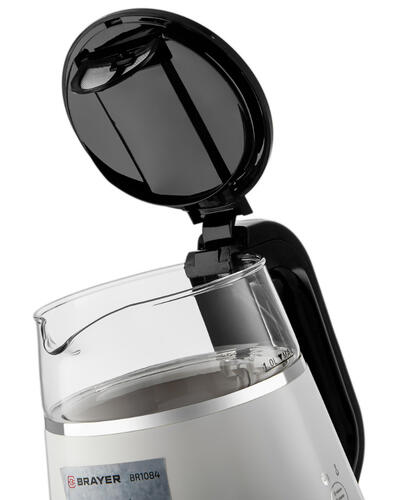 Купить Электрочайник Brayer BR1084 белый  9083362. Характеристики, отзывы и цены в Донецке