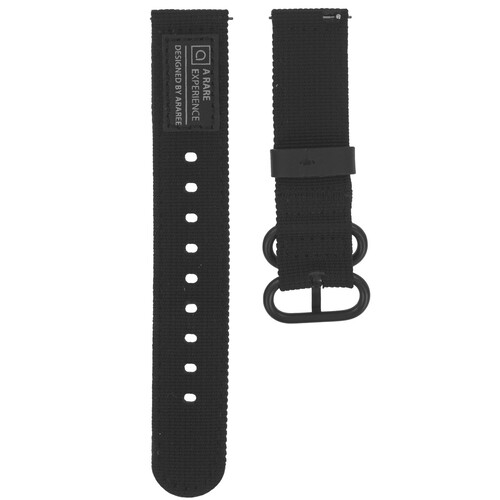 Купить Ремешок Araree для Samsung Galaxy Watch4/ 5/ 6/ 7/ FE черный  9240503. Характеристики, отзывы и цены в Донецке