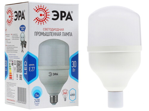 Купить Лампа светодиодная ЭРА LED POWER 30W-4000-E27  1118607. Характеристики, отзывы и цены в Донецке