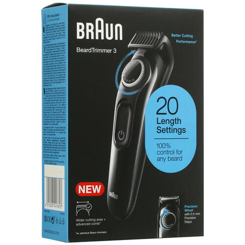 Купить Триммер Braun BT3300 черный  5415687. Характеристики, отзывы и цены в Донецке
