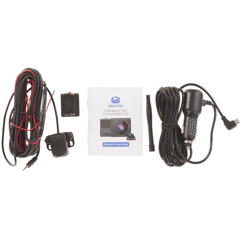 Купить Видеорегистратор Playme FORCE DUAL + камера заднего вида  9238473. Характеристики, отзывы и цены в Донецке