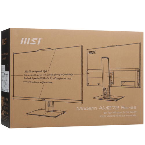 Купить 27" Моноблок MSI Modern AM272P 12M-667XRU  5450093. Характеристики, отзывы и цены в Донецке