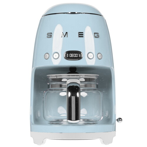 Купить Кофеварка капельная SMEG DCF02PBEU голубой  5313373. Характеристики, отзывы и цены в Донецке