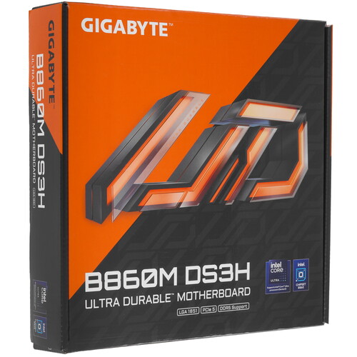 Купить Материнская плата GIGABYTE B860M DS3H  5622555. Характеристики, отзывы и цены в Донецке