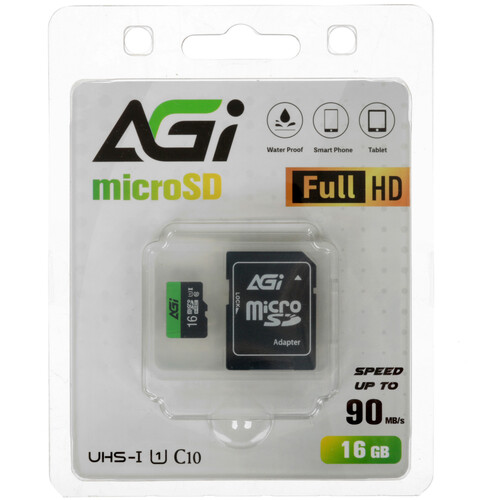 Купить Карта памяти AGI Choice TF138 microSDHC 16 ГБ [AGI016GU1TF138-R2]  5621156. Характеристики, отзывы и цены в Донецке