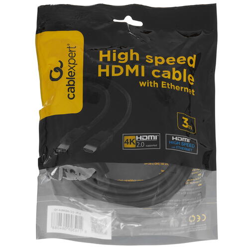 Купить Кабель  Cablexpert HDMI - HDMI, 3 м  9059940. Характеристики, отзывы и цены в Донецке