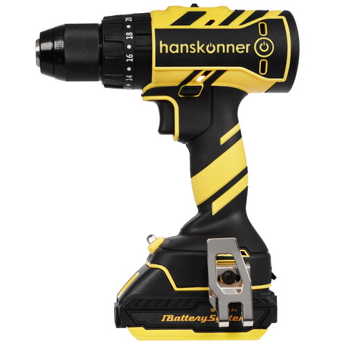 Купить Дрель-шуруповерт Hanskonner HCD1865I 1BatterySystem 18V  9127192. Характеристики, отзывы и цены в Донецке