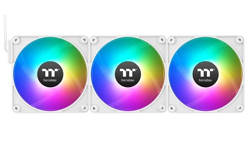 Купить Комплект реверсных вентиляторов Thermaltake CT120 EX Reverse ARGB Sync White [CL-F194-PL12SW-A]  5462168. Характеристики, отзывы и цены в Донецке