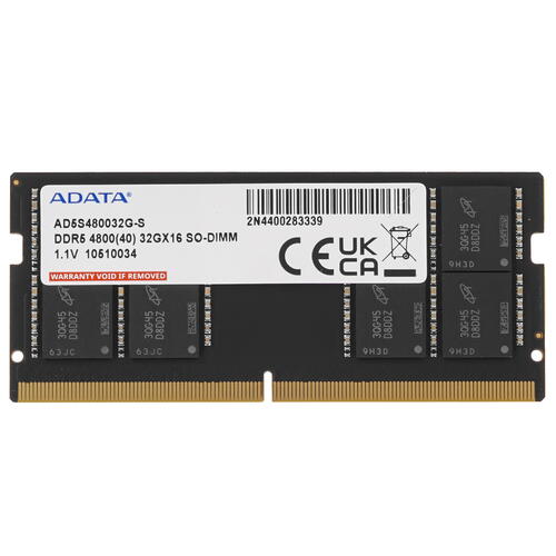 Купить Оперативная память SODIMM ADATA [AD5S480032G-S] 32 ГБ  5406957. Характеристики, отзывы и цены в Донецке