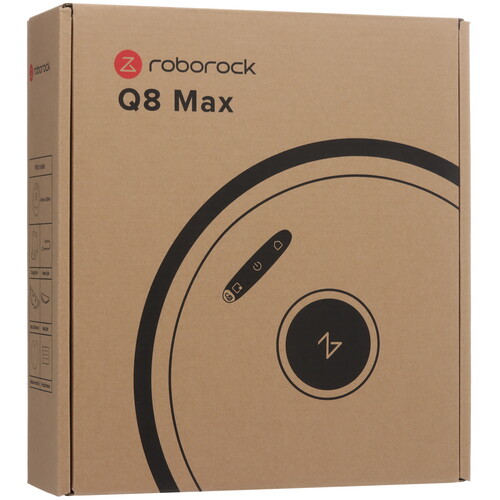 Купить Робот-пылесос Roborock Q8 Max черный  5430928. Характеристики, отзывы и цены в Донецке