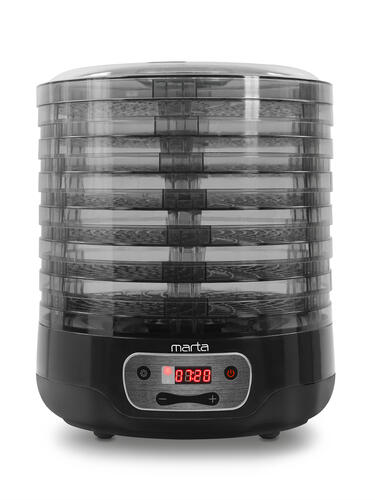 Купить Сушилка для овощей и фруктов MARTA MFD-507PS черный  9921943. Характеристики, отзывы и цены в Донецке