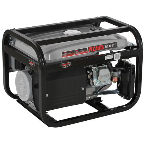 Купить Электрогенератор   бензиновый Ресанта БГ 4000 Р  8160746. Характеристики, отзывы и цены в Донецке