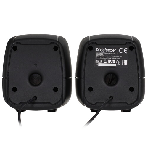 Купить Колонки Defender J1 черный  9204191. Характеристики, отзывы и цены в Донецке