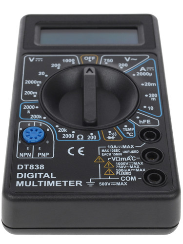 Купить Мультиметр TEK DT 838  1118132. Характеристики, отзывы и цены в Донецке