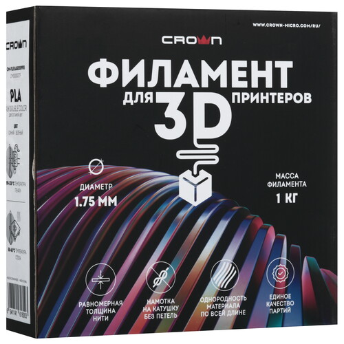 Купить Пластик CROWN CM-FILPLASD009BG  9229258. Характеристики, отзывы и цены в Донецке