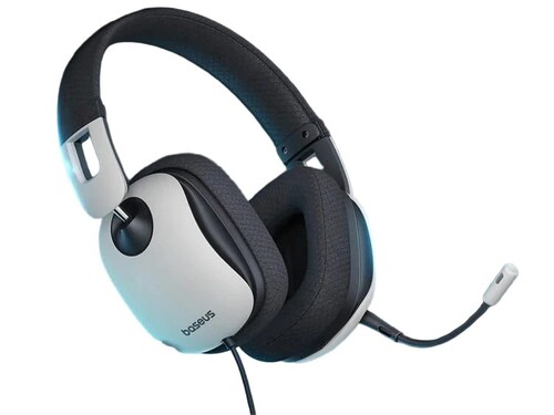 Купить Проводные наушники Baseus GoPlay 1 Max белый 2024  5629064. Характеристики, отзывы и цены в Донецке