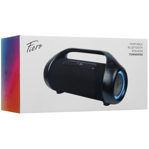 Купить Портативная колонка Fiero Tonnerre P580, черный  5401372. Характеристики, отзывы и цены в Донецке
