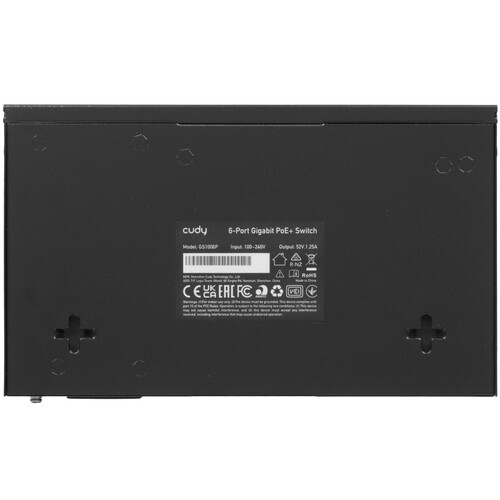 Купить Коммутатор Cudy GS1006P  9203634. Характеристики, отзывы и цены в Донецке