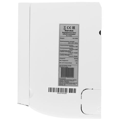 Купить Кондиционер настенный сплит-система Rovex RS-12CBS4/RS-12CBS4 белый  8173455. Характеристики, отзывы и цены в Донецке