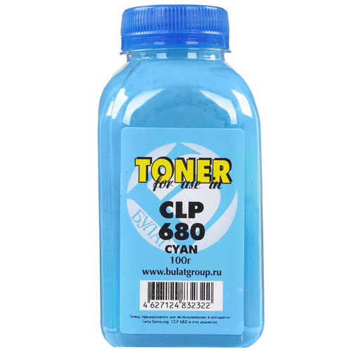 Купить Тонер Булат BASMCLP680060 голубой  5601054. Характеристики, отзывы и цены в Донецке
