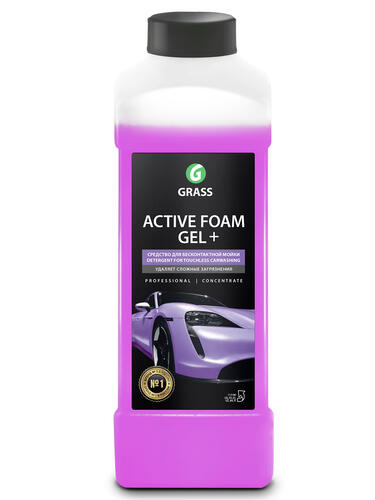 Купить Автошампунь GRASS Active Foam Gel +  5306504. Характеристики, отзывы и цены в Донецке