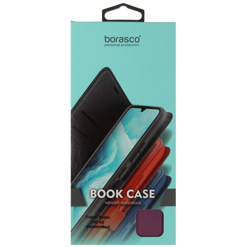 Купить Чехол-книжка  BoraSCO Book Case для POCO C75/ Xiaomi Redmi 14C/ A3 Pro/ A4 фиолетовый  5490490. Характеристики, отзывы и цены в Донецке
