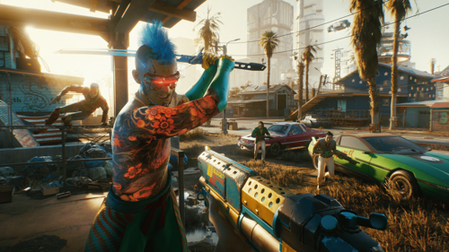 Купить Игра Cyberpunk 2077 (PS4)  1370957. Характеристики, отзывы и цены в Донецке