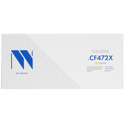 Купить Картридж лазерный NV Print NV-CF472X желтый  5367810. Характеристики, отзывы и цены в Донецке