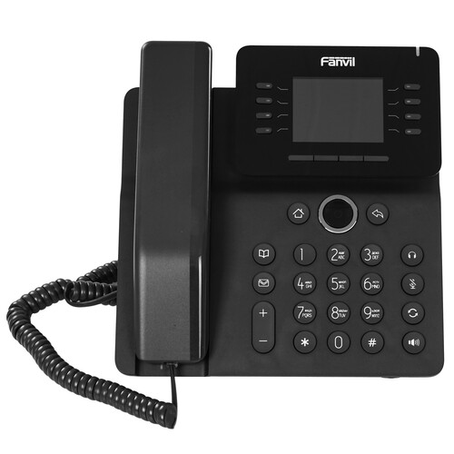 Купить IP-телефон Fanvil V63 черный  9190695. Характеристики, отзывы и цены в Донецке