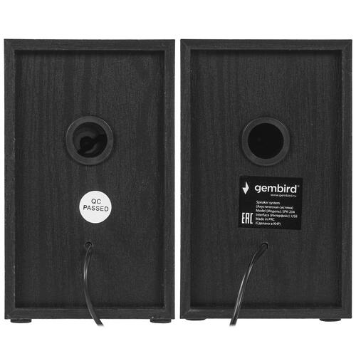 Купить Колонки Gembird SPK-204 черный  9902972. Характеристики, отзывы и цены в Донецке