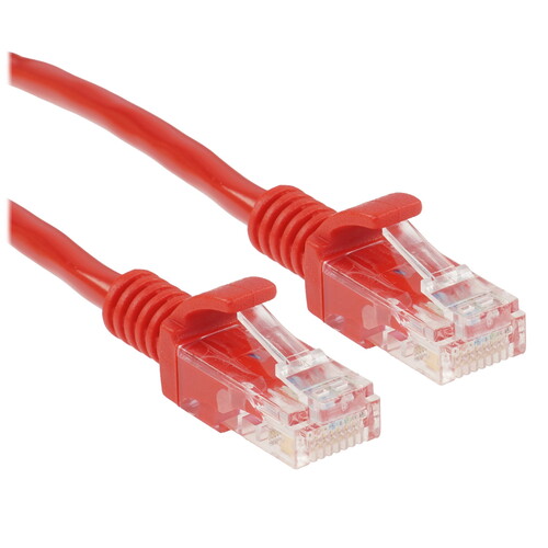 Купить Патч-корд ExeGate UTP-RJ45-RJ45-5e-1M-RD  8188446. Характеристики, отзывы и цены в Донецке