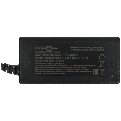 Купить Адаптер питания сетевой FinePower W-40  1369463. Характеристики, отзывы и цены в Донецке