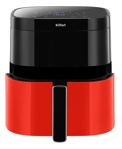 Купить Аэрогриль Kitfort КТ-2291 красный  9256816. Характеристики, отзывы и цены в Донецке