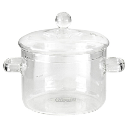 Купить Кастрюля Olivetti Vetro CSG01 1.5 л  прозрачный  9209822. Характеристики, отзывы и цены в Донецке