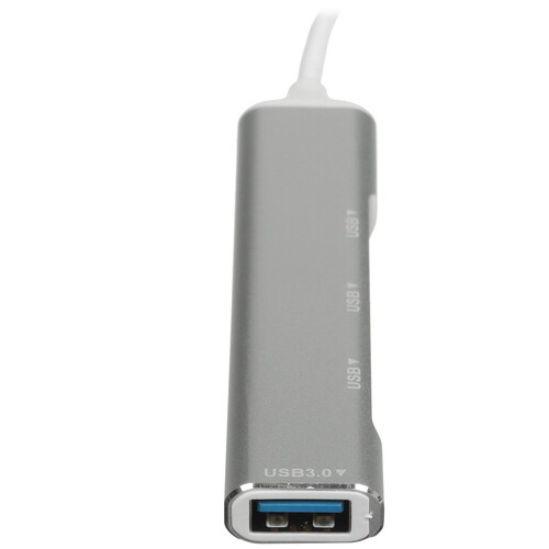 Купить USB-разветвитель LEEF LF-HUB-USBC/A3.0/2.0-4-silver  5626563. Характеристики, отзывы и цены в Донецке