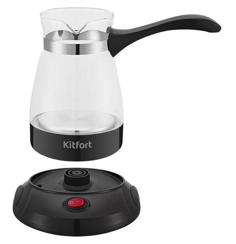 Купить Электрическая турка Kitfort КТ-7132-1 черный  9091123. Характеристики, отзывы и цены в Донецке