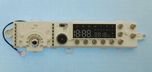 Купить Плата (FK + LED-ind) для стиральной машины DEXP WM-F1015DMA [17138100021593]  4891488. Характеристики, отзывы и цены в Донецке