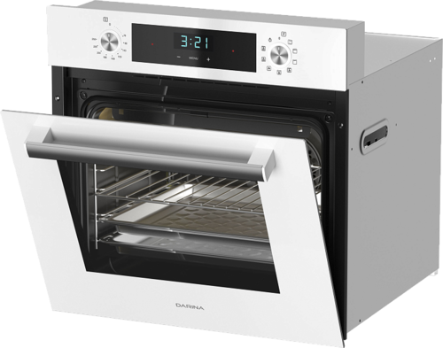 Купить Электрический духовой шкаф Darina 0V5 BDE112 708 W1 белый  9903331. Характеристики, отзывы и цены в Донецке