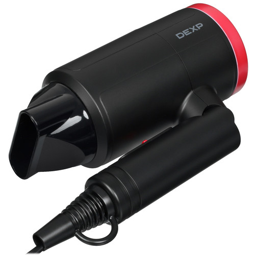 Купить Фен DEXP HD-575 черный/розовый  5419361. Характеристики, отзывы и цены в Донецке