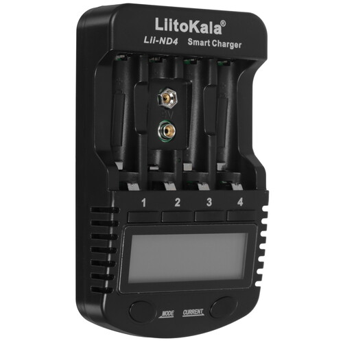 Купить Зарядное устройство LiitoKala Lii-ND4 EU+carcable  9212387. Характеристики, отзывы и цены в Донецке