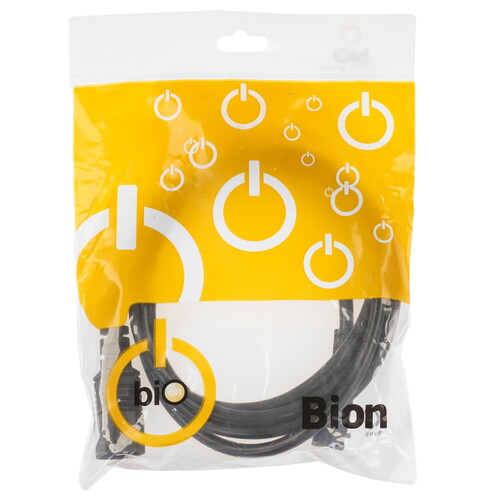 Купить Кабель питания Bion IEC C13 - IEC C14  5612944. Характеристики, отзывы и цены в Донецке