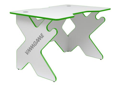 Купить Стол компьютерный VMMGAME SPACE Light белый/зеленый  4868634. Характеристики, отзывы и цены в Донецке