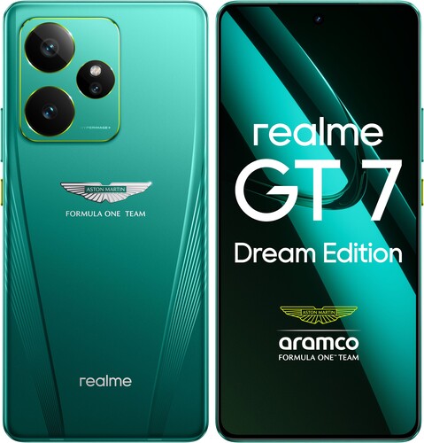 Купить 6.78" Смартфон realme GT 7 Dream Edition 512 ГБ зеленый  5630889. Характеристики, отзывы и цены в Донецке
