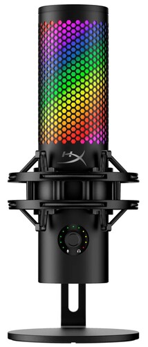 Купить Микрофон HyperX QuadCast 2 S черный  5609184. Характеристики, отзывы и цены в Донецке