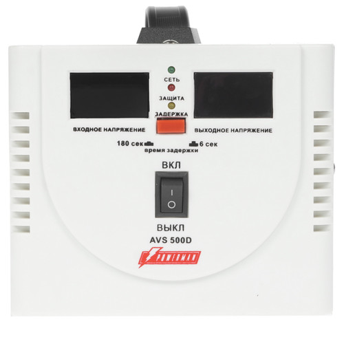 Купить Стабилизатор напряжения PowerMan AVS 500D  0188172. Характеристики, отзывы и цены в Донецке