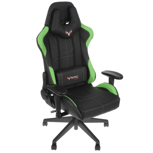 Купить Кресло игровое Zombie VIKING 5 AERO зеленый  5369508. Характеристики, отзывы и цены в Донецке