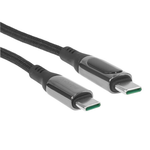 Купить Кабель круглый GoGadget USB Type-C - USB Type-C черный 1.2 м  9206826. Характеристики, отзывы и цены в Донецке
