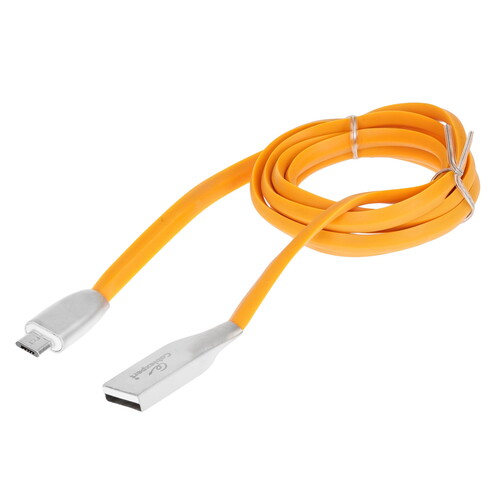 Купить Кабель круглый Cablexpert micro USB - USB 2.0 Type-A оранжевый 1 м  5485501. Характеристики, отзывы и цены в Донецке