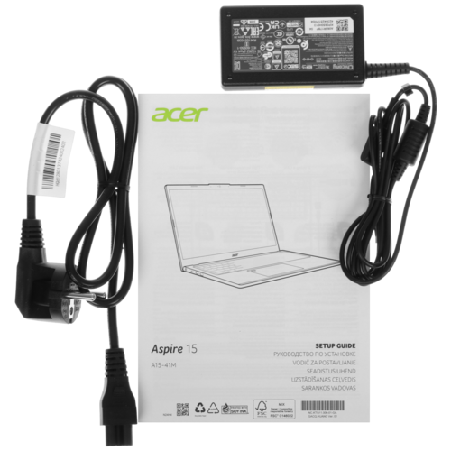 Купить 15.6" Ноутбук Acer Aspire A15-41M-R10M серый  5460003. Характеристики, отзывы и цены в Донецке