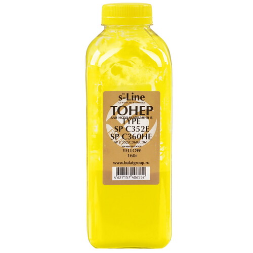 Купить Тонер Булат s-Line BARCSPC352040 желтый  5601004. Характеристики, отзывы и цены в Донецке